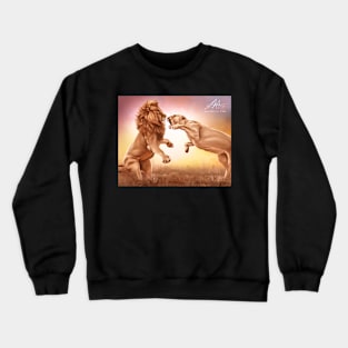 Digital Lion Talk Crewneck Sweatshirt